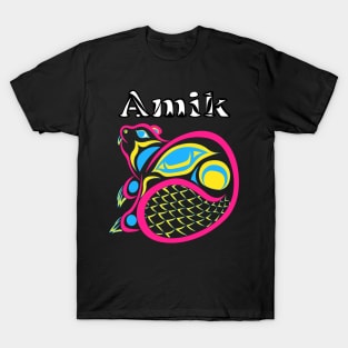 Amik (Beaver) Pansexual Pride T-Shirt